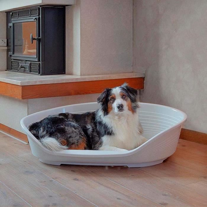 REFORPLAST Corbeille SIESTA DELUXE 10 - 93.5x68x28.5 cm - Dark gray - for dog and cat