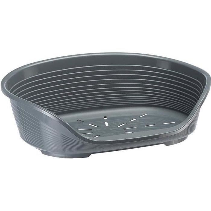 REFORPLAST Corbeille SIESTA DELUXE 10 - 93.5x68x28.5 cm - Dark gray - for dog and cat