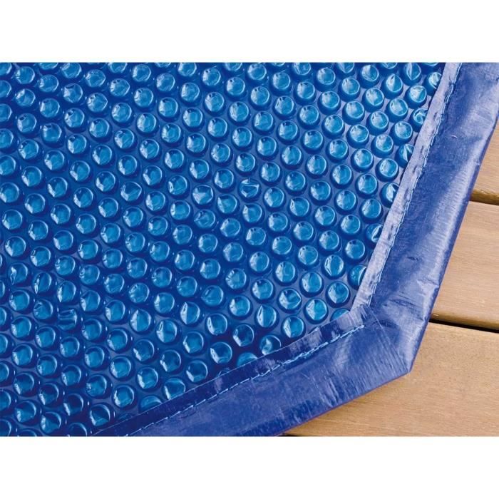 Bubble cover for wooden swimming pool UBBINK OCEA 430 - 400 microns - Blue