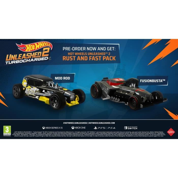 Hot Wheels Unleashed 2 Turbocharged - PS5 Game
