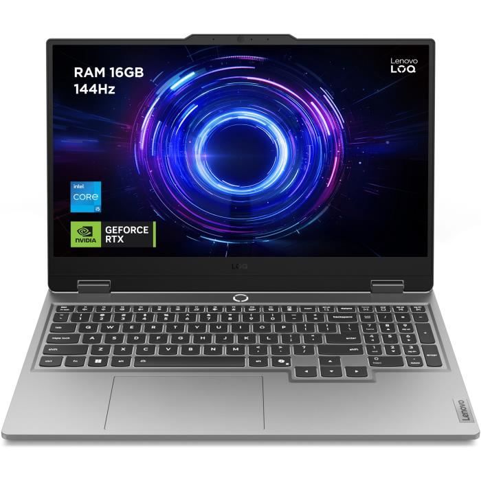 LENOVO LOQ 15IRX10 Gaming Laptop PC | Without Windows - 15'' FHD 144hz - Core i5-13450HX - RTX 5060 115W - 16 GB RAM - 512 GB SSD