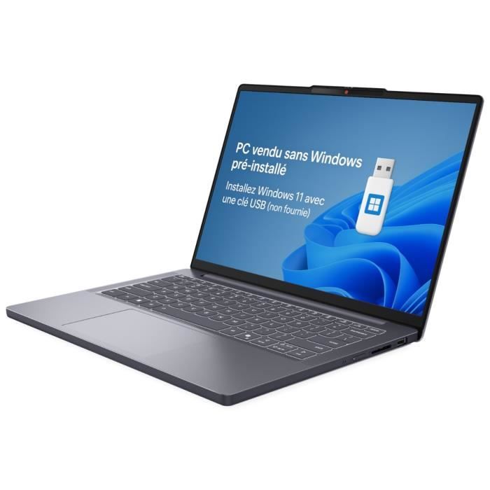 LENOVO IdeaPad Slim 3 14IRH10 laptop | Without Windows - 14'' WUXGA OLED - Core i5-13420H - 16 GB RAM - 512 GB SSD - AZERTY