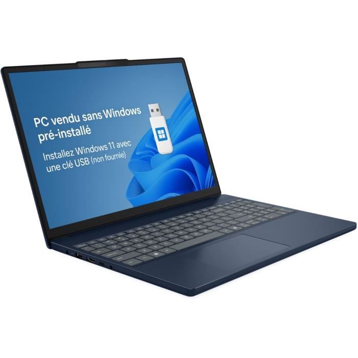 LENOVO IdeaPad Slim 3 16IRH10 laptop | Without Windows - 16'' WUXGA IPS - Core i7-13620H - 24 GB RAM - 1 TB SSD - AZERTY