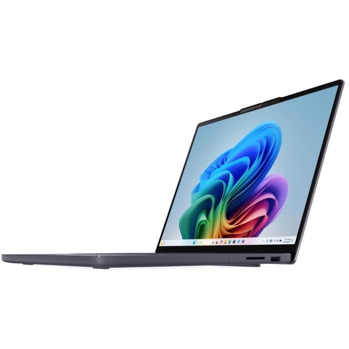 LENOVO IdeaPad Slim 3 15Q8X10 laptop | 15.3 WUXGA IPS - Qualcomm Snapdragon X - 16 GB - 512 GB - Aluminum Cover - Copilot +