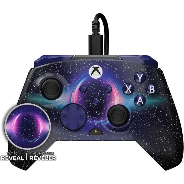 Game Controller - Xbox - Rematch Advanced - Wired - Dark Cosmos - PC Compatible - Turtle Beach