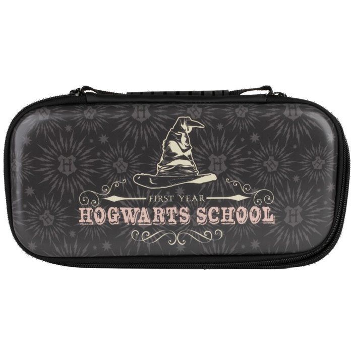 Protective Case - CERDA LIFE'S LITTLE MOMENTS - Harry Potter First Year (Black) - Holds 8 games - Nintendo Switch 2