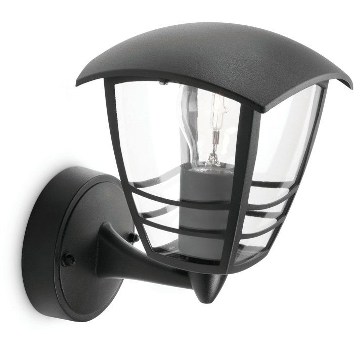 Creek-Appliance of rising metal outdoor H20cm black philips