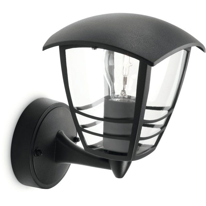 Creek-Appliance of rising metal outdoor H20cm black philips