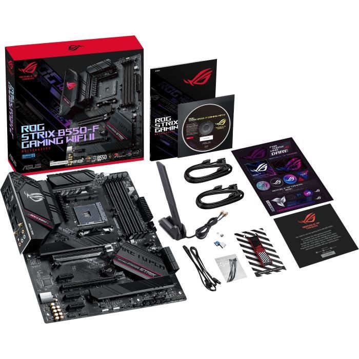 Master card - Asus - ROG Stix B550 -F Gaming (Wi -Fi) II - (90MB19V0 -M0EAY0)