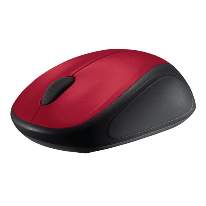 Logitech Wireless Optical Mouse - M235 Red