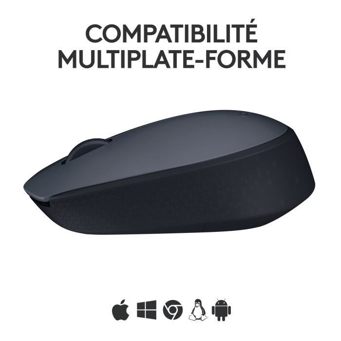 LOGITECH Wireless Mouse M170 - Gray