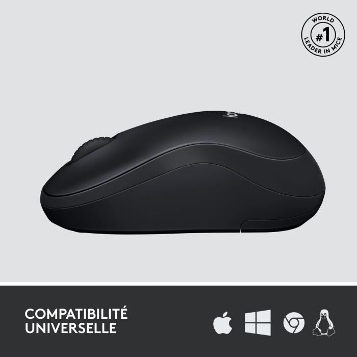 LOGITECH M220 Silent Silent Mouse - Wireless - Gray / Black