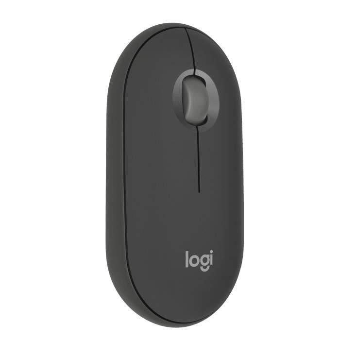 LOGITECH - Wireless mouse - Pebble Mouse 2 M350s - Graphite - (910-007015)