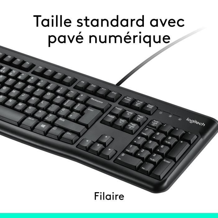 LOGITECH Wired Keyboard and Mouse Pack - MK120