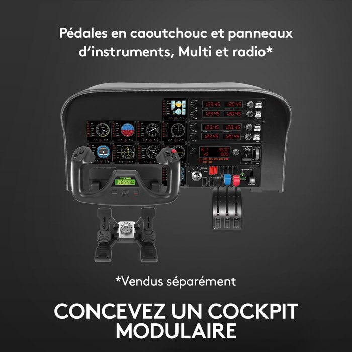 JOYSTICK SAITEK BY LOGITECH G Pro Flight Yoke System