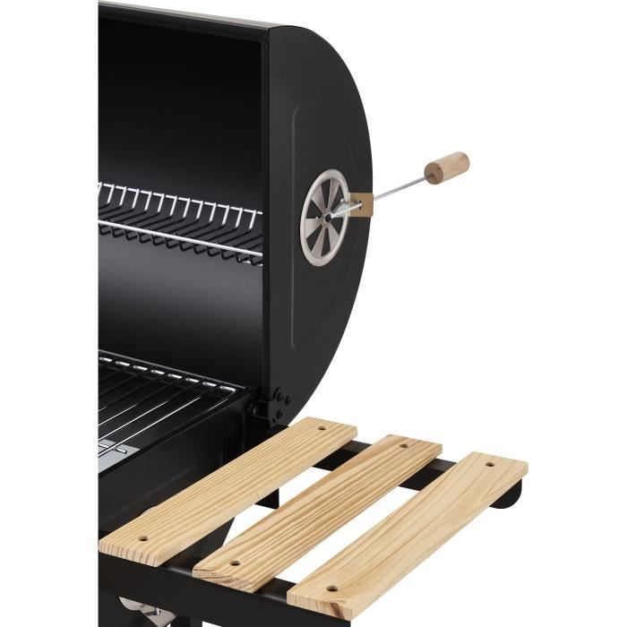 Charcoal barbecue - COOKING BOX - MIKE EVOLUTION - 142 X 57 X 112 cm - Black