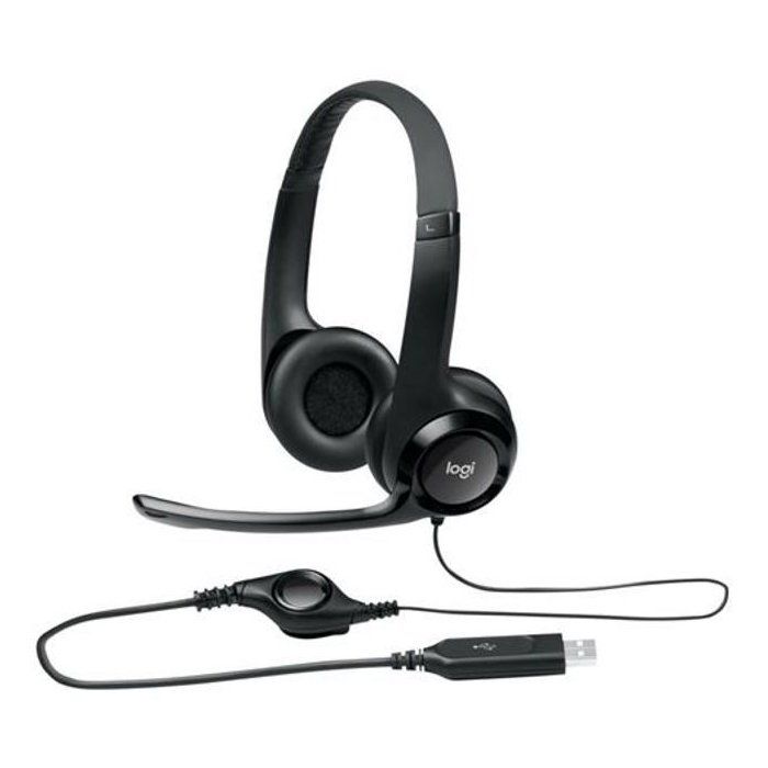 LOGITECH wired USB headset - H390