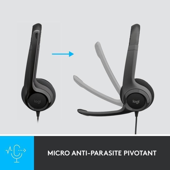 LOGITECH wired USB headset - H390