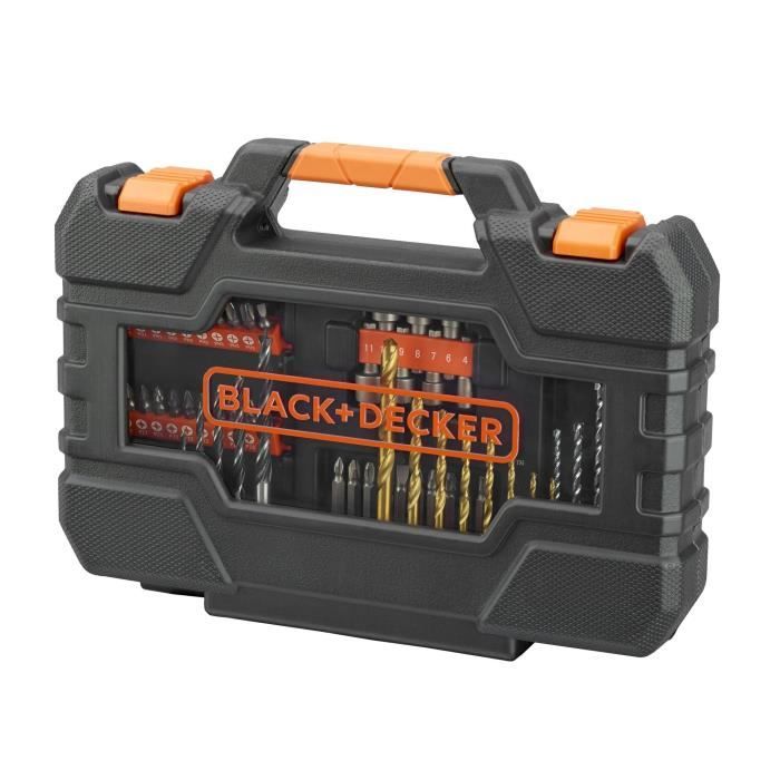 BLACK & DECKER Box 76 accessories drilling screwing A7231