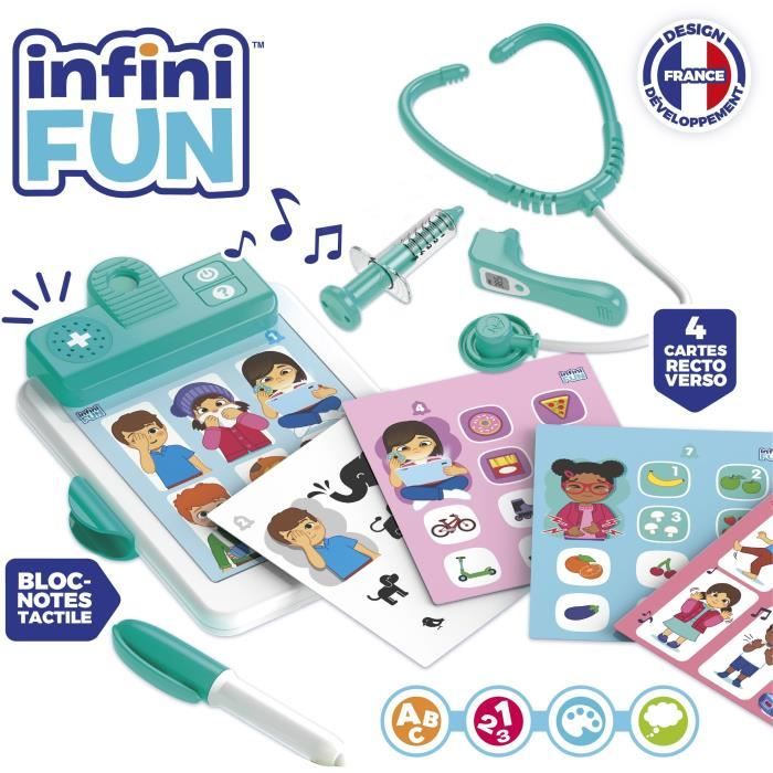 Doctor Kit - KD - My Educational Doctor Kit - More than 300 sentences and 15 educational themes from 2 years old