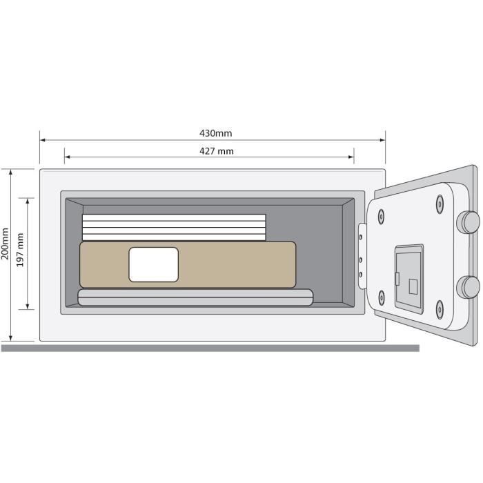 Yale Safe - YLG/200/DB2