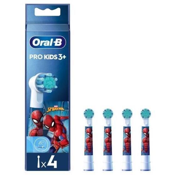 4 brushes - ORAL-B - Spiderman
