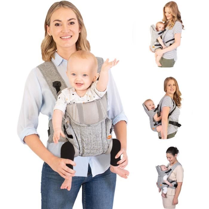 Dreambaby Adjustable 3-1 Oxford Baby Carrier for Newborns and Toddlers up to 15kg - Fits All Sizes