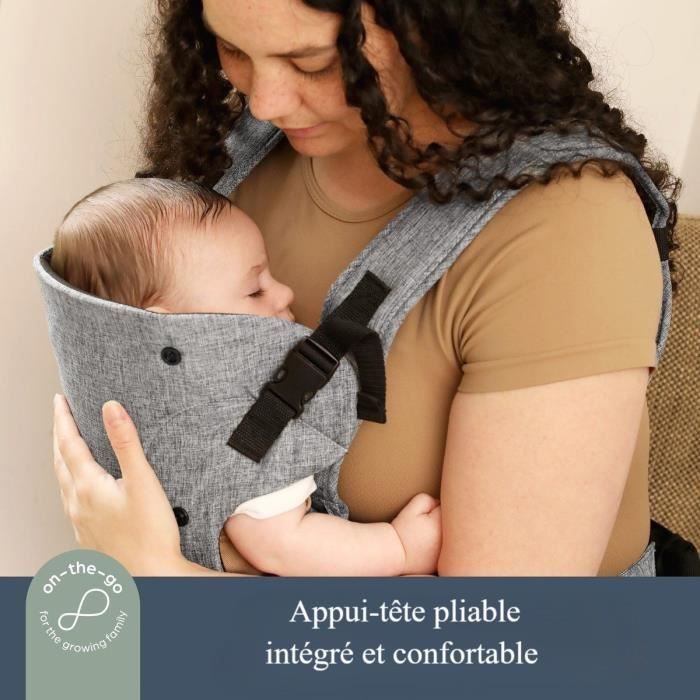 Dreambaby 3-1 Journey Adjustable Baby Carrier - Comfortable and Versatile - for Newborn to Toddler up to 15 kg