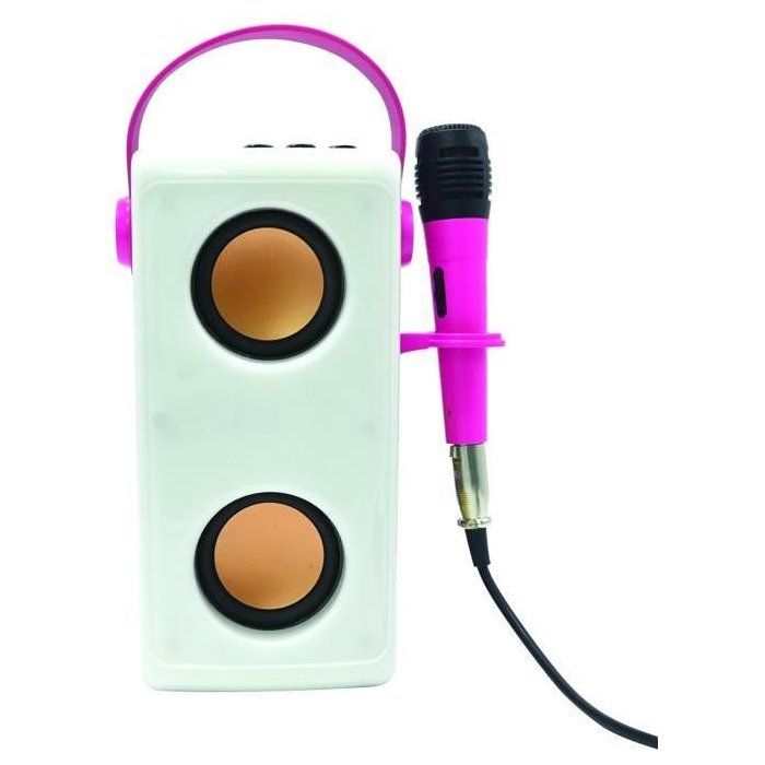 Barbie Powerful Light-Up Bluetooth Speaker with Mic