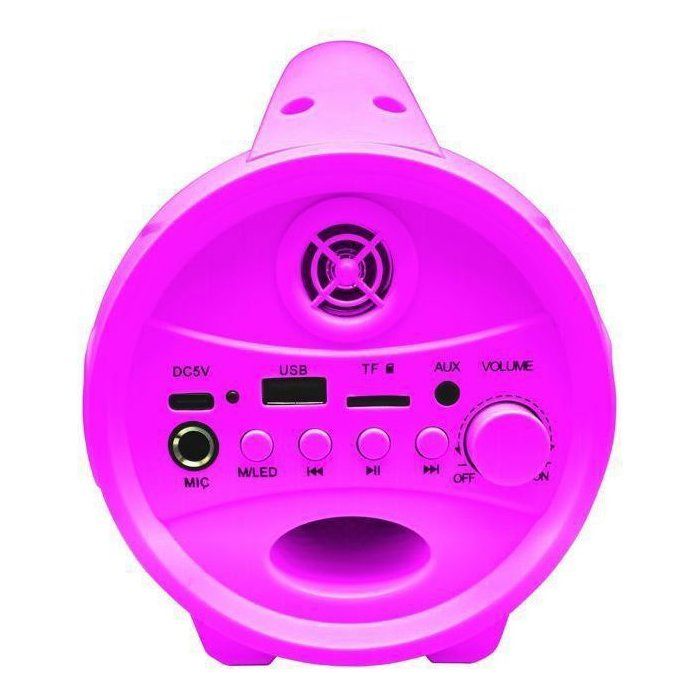 Barbie Wireless Bluetooth Speaker with Light and Microphone