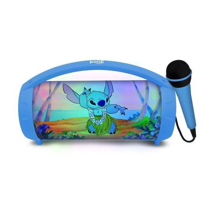 Stitch Wireless Bluetooth Speaker with Light and Microphone