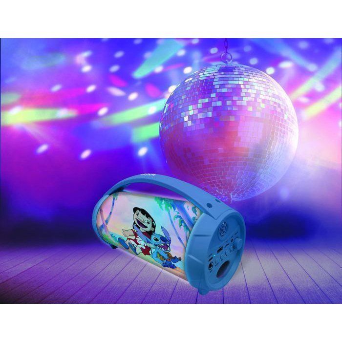 Stitch Wireless Bluetooth Speaker with Light and Microphone