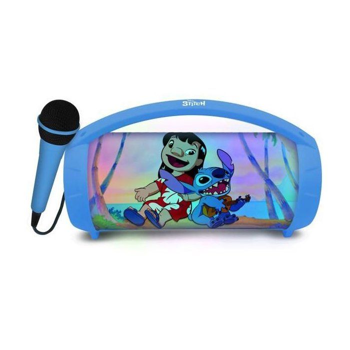 Stitch Wireless Bluetooth Speaker with Light and Microphone