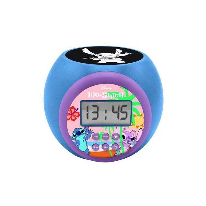 Lexibook - Stitch Projector Alarm Clock