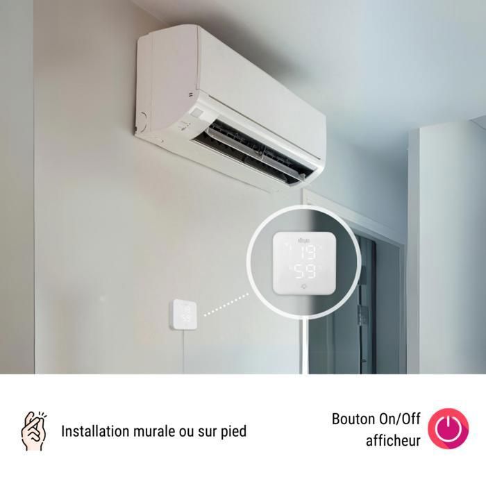 Wi-Fi Thermostat for Heat Pumps and Air Conditioners