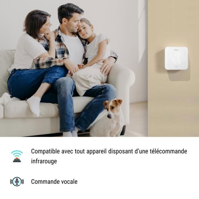 Wi-Fi Thermostat for Heat Pumps and Air Conditioners