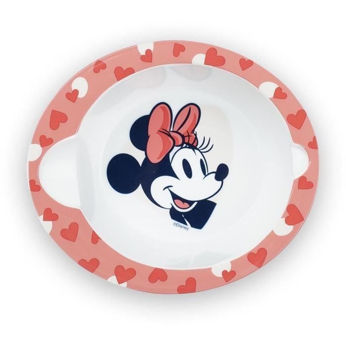 MINNIE MICROWAVE MEAL SET BOWL + SPOON