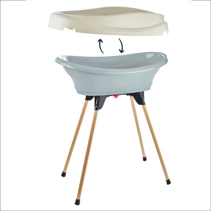 THERMOBABY Pack changing table Bathtub and VASCO stand - Grey