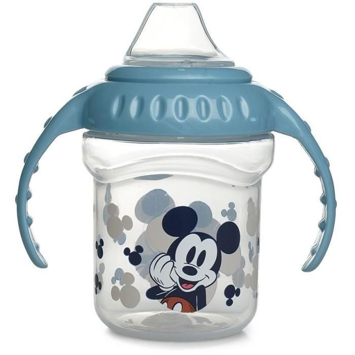 250 ML CUP WITH HANDLES SILICONE SPOUT MICKEY COLLECTOR