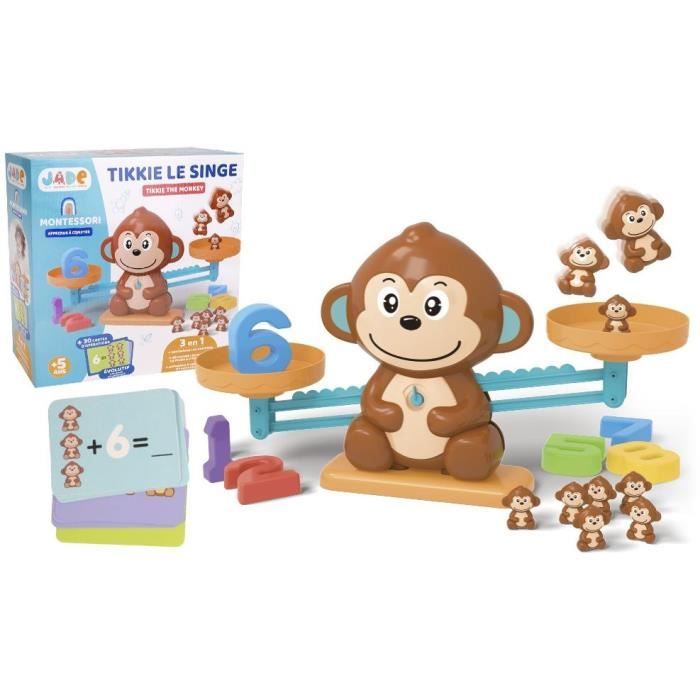 Tikkie the Math Scale - Educational Game - JADE - Montessori - From 5 years old