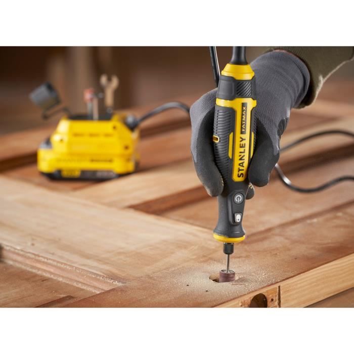 Rotary Tool - STANLEY - SFMCE030B-XJ - 18V - 6700/34000 rpm - Without battery