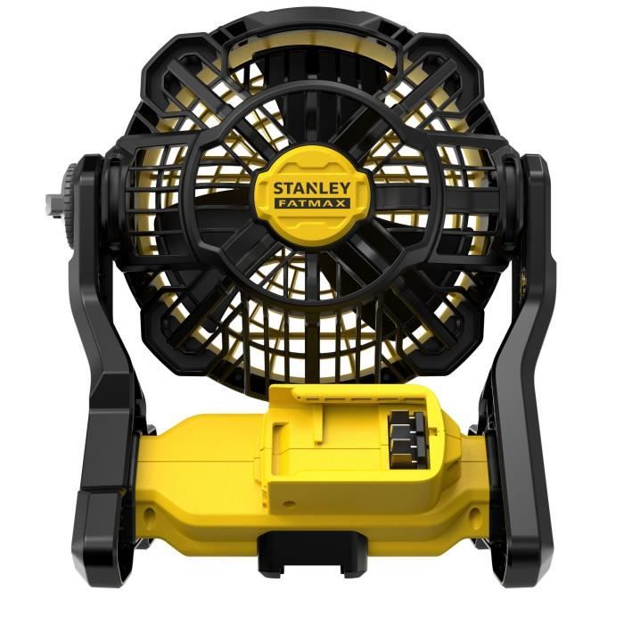 Fan - STANLEY - SFMCE001B-XJ - 3 speeds - 1100 m3/h - 8h autonomy