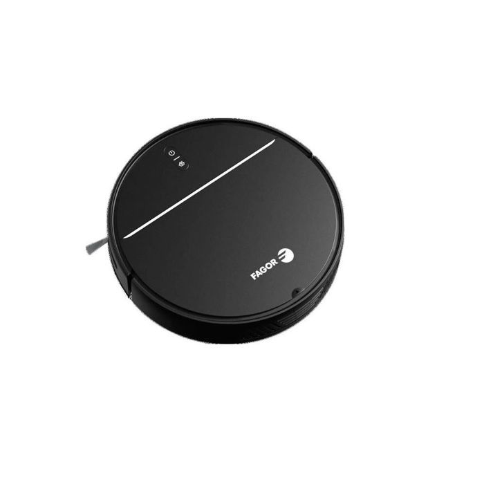 FAGOR FGR200 - 3-in-1 Connected Robot Vacuum Cleaner - 80 min - 12 W - 600 ml - Black