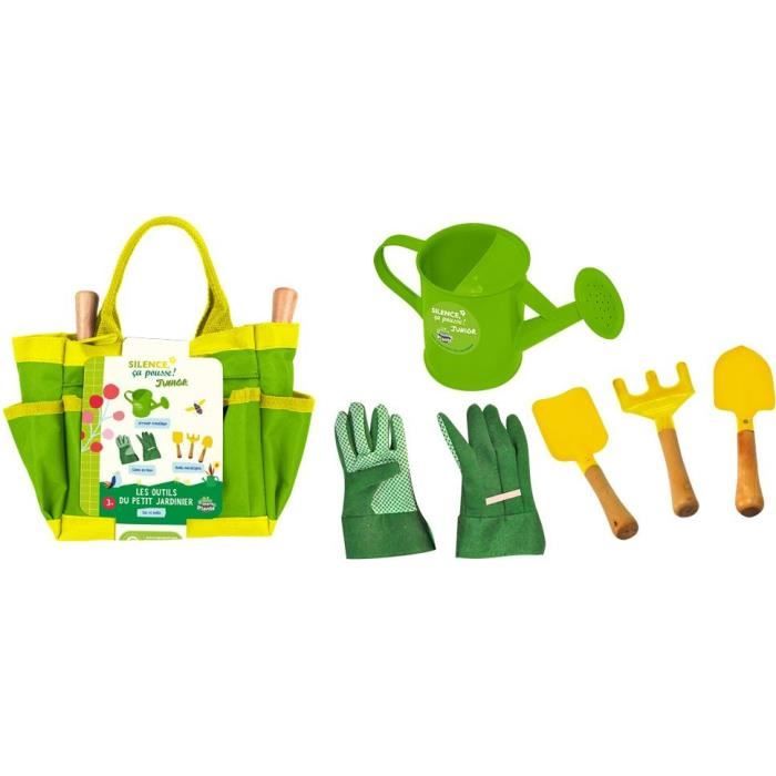 6-Piece Gardening Bag - PLANETE PLANTE - Silence It Grows - From 3 years old