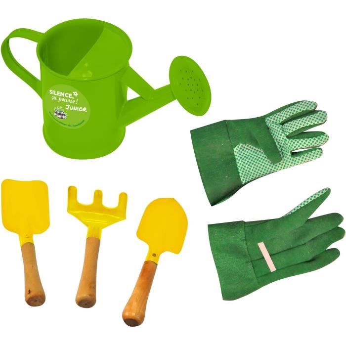 6-Piece Gardening Bag - PLANETE PLANTE - Silence It Grows - From 3 years old