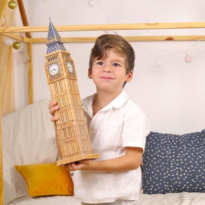 3D Puzzle - Big Ben - Construction Game - EXPLORA - 44 pieces - Ages 5 and up