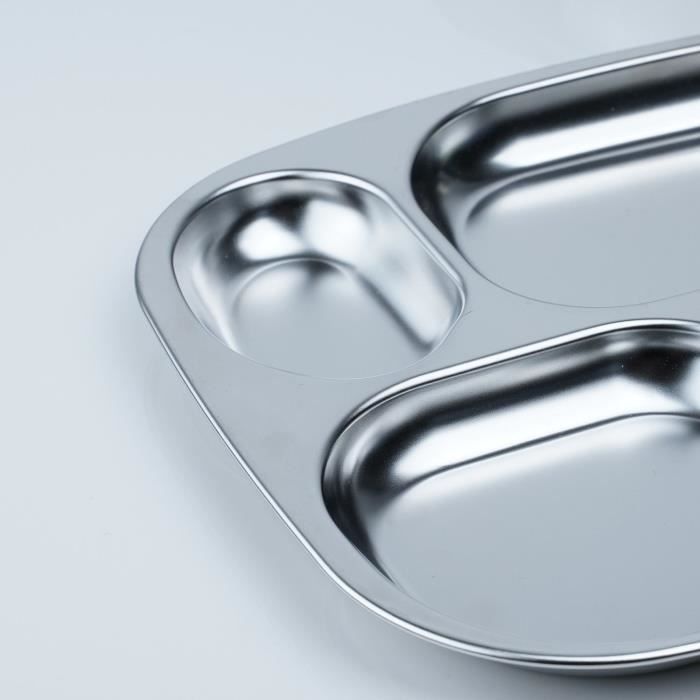 Compartmentalized tray - THERMOBABY - 4 compartments - BPA-free - Stainless steel
