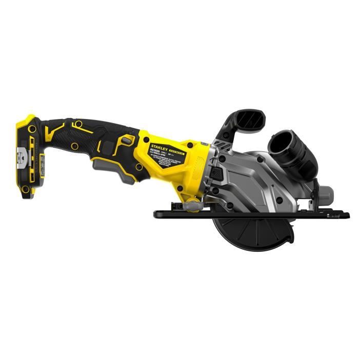 115 mm Brushless Circular Saw - 18V - 4,500 rpm, 2 cutting directions, LED - V20 Range - STANLEY FATMAX, SFMCS515B-XJ