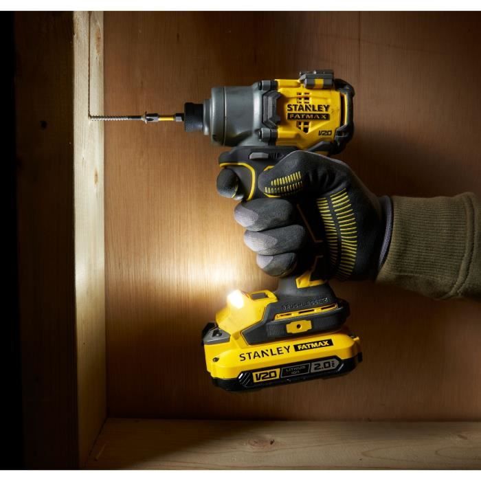 Impact Driver - STANLEY - SFMCF830D2K-QW - 203 Nm - 18V - 2 x 2 Ah Batteries