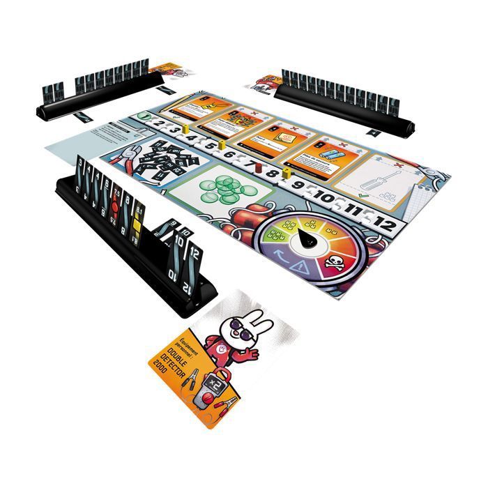 Bomb Busters Cooperative Game - ASMODEE - CGBOMB01FR - Red - Ages 12 and up